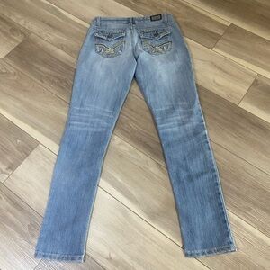 * Earl Jean heavy stitched denim jeans